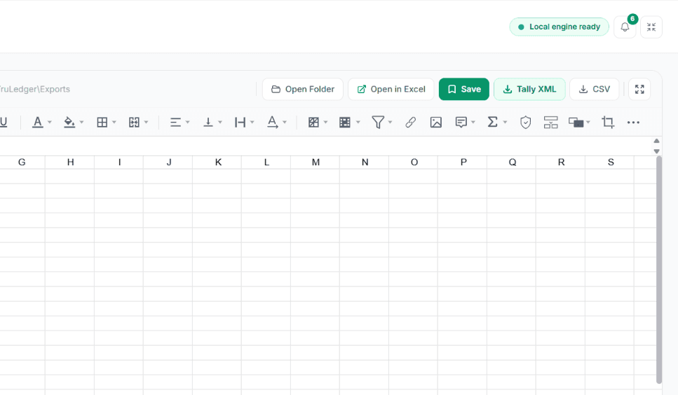 Schema-Validated Tally XML Export